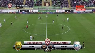 Artem Dzyubas goal Anzhi vs Zenit  RPL 201516 [upl. by Falk]