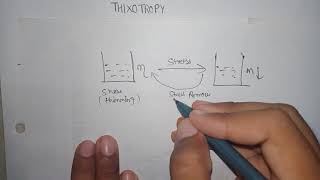 Thixotropy in rheology  thixotropy in physical pharmaceutics [upl. by Yanttirb]