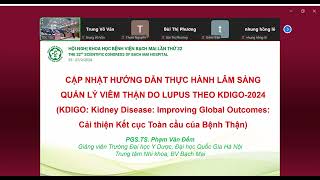 Cập nhật quản lý viêm thận lupus ở trẻ em theo KDIGO 2024 [upl. by Hoeg]