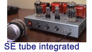 introducing 6C33CB SE integrated dual mono tube amplifier B3AT fluxion built [upl. by Goren]