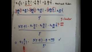 Vector Calculus for Electromagnetism 23  Vector Quotient Rule 2 [upl. by Weissman]