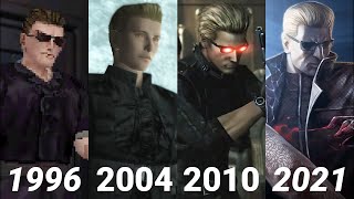 WESKER Evolution 19962021  RESIDENT EVIL [upl. by Nnairret654]