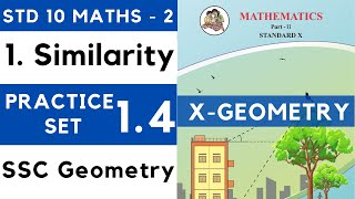 SSC Class 10 Geometry  Similarity  Practice Set 13 Part 1 [upl. by Burck]