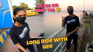 First Long Ride With Her 😘  MTDC Boat Club Nashik [upl. by Jollenta166]