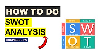 How To Do SWOT Analysis What is SWOT Analysis SWOT Analysis StrengthsWeaknesses amp Opportunities [upl. by Winnah691]