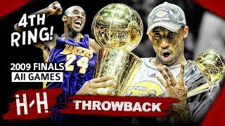 Kobe Bryant 4th Championship Full Series Highlights vs Magic 2009 NBA Finals  Finals MVP HD [upl. by Acinat]