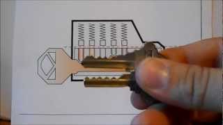 How to unlock a schlage lock with a bump key and how to make it [upl. by Aivun253]