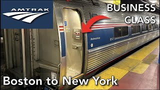 The Business Class onboard Amtraks most popular service [upl. by Kezer]