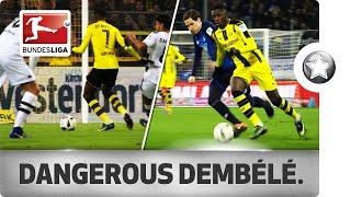 Ousmane Dembélé  All Goals and Assists 201617 So Far [upl. by Eyllib952]