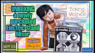 UNBOXING IMARFLEX Stand Mixer Model No IMX420S  Baking Vlog 04  4yrs Old  Piogi  Kid Baker [upl. by Severson]