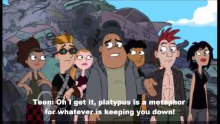 Phineas and Ferb Theres a Platypus Controlling Me Full Song with LyricsHD [upl. by Tharp]