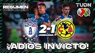 Resumen y goles  Pachuca 21 América  CL2024  Liga Mx J7  TUDN [upl. by Mersey]