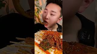 Eat Challengers Food Enoki Mushrooms Asmr Mukbang Show 4 [upl. by Enid725]