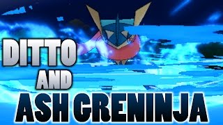 Does Ditto Turn Into Ash Greninja if it gets a KO as Battle Bond Greninja In Pokemon Sun and Moon [upl. by Dierdre]