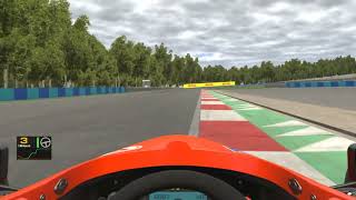 iRacing Onboard Lap Ray FF1600 at Hungaroring 24S3 Thrustmaster Trophy [upl. by Budde]