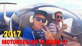 MOTORSEGLER AN DER EISERNHARDT FLIEGEN   Grob G109  MyFly [upl. by Bear623]