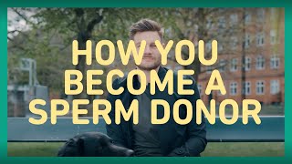 How you become a sperm donor English with subtitles [upl. by Ayrb8]