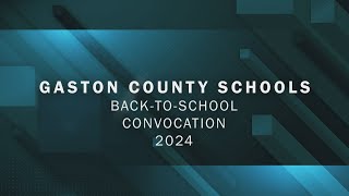 20242025 Gaston County Schools Convocation [upl. by Rayford718]