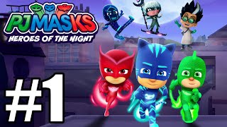 PJ Masks Heroes of the Night Gameplay Walkthrough Part 1 [upl. by Itnuahsa821]