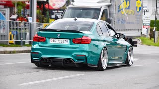 BMW M3 F80 Compilation  Burnouts Drifts Accelerations [upl. by Bergerac]