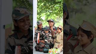 Tum Ghar kab aaoge 😍 village family mini vlog shorts army police love daughter [upl. by Anyd]