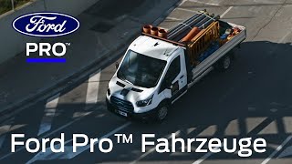 Ford Pro™ Fahrzeuge  Für die Maximierung der Produktivität  Ford Deutschland [upl. by Soloma]