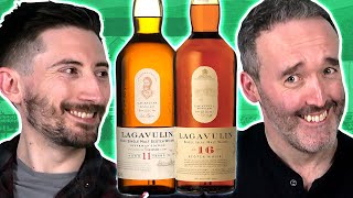 Irish People Try Lagavulin Scotch Whisky For The First Time [upl. by Ilajna]