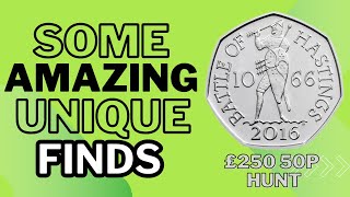 £250 50p Coin Hunt NEW COINS ADDED 2 [upl. by Gruber]