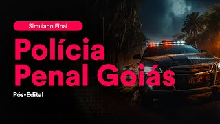 Simulado Final Polícia Penal Goiás  PósEdital  Correção [upl. by Arevle166]