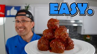 15 Mins for Fantastic Air Fried Meatballs  Ninja Double Stack XL Air Fryer Recipe [upl. by Frodine]