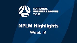 2024 NPLWA  Mens Round 19 [upl. by Lodmilla618]