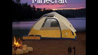 A night out camping Minecraft Adventure map 1 [upl. by Waldner]