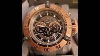 Invicta Subaqua Noma III Chronograph Model No 0932 [upl. by Nilloc214]