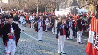 Fifres et Tambours de SaintTropez  Carnevale Ivrea Italie 2014 [upl. by Colin]