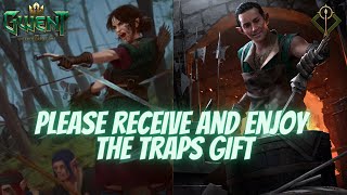 GWENT  Christmas Surprise Traps Gift From ScoiaTael 1012  Hide and Then Ambush The Enemy [upl. by Htebyram]