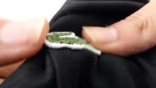 Lacoste Tshirt Black Original  Unboxing Full HD [upl. by Gilligan]