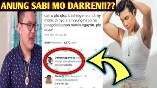 OMG BIMBY TINAWAG NA HINDI MAGANDA SA KANYANG POST SA TWEETER NI DARREN ESPANTO [upl. by Annodal17]