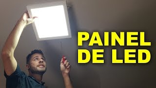 GANHE DINHEIRO com LUMINÁRIA DE LED instalação e manutenção de PAINEL DE LED [upl. by Jacenta]