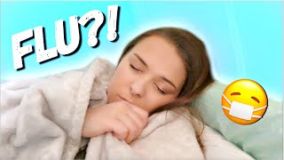 SICK DAY VLOG  I HAVE THE FLU  Its Kayla Victoria [upl. by Ahsinhoj]