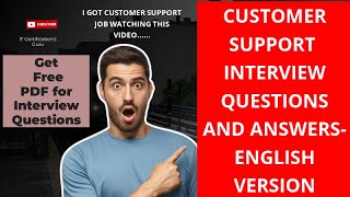 Customer Support Interview Questions and Answers  100 asked in interview support customersupport [upl. by Ebeneser]