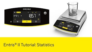 Entris® II Essential Line Lab Balance Statistics [upl. by Avir]