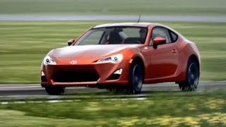 2013 Scion FRS Top Gear test track aka Toyota GT86amp Subaru BRZ [upl. by Talanta774]