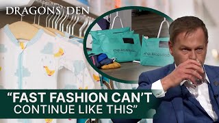 The Entrepreneur On A Mission To Fight Fast Fashion  SEASON 19  Dragons Den [upl. by Babbette]