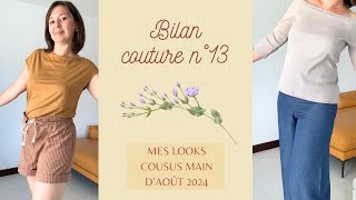 Je couds mes vêtements  Bilan couture n°13 [upl. by Kristi]