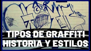 ▶️ TIPOS de GRAFFITI ¿Conoces TODOS los ESTILOS 🧐 [upl. by Garvin]