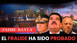 JAIME BAYLY EL FRAUDE HA SIDO PROBADO [upl. by Enaywd]