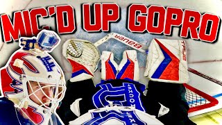 Pro Goalie Practice GoPro Mic’d Up  Kasimir Kaskisuo [upl. by Craner]