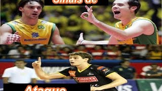 VOLEIBOL SINAIS DAS JOGADAS DE ATAQUE NO VÔLEI [upl. by Kantor767]