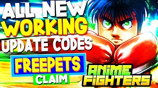 NEW ALL WORKING UPDATE 60 CODES FOR ANIME FIGHTERS SIMULATOR ROBLOX [upl. by Eanrahs293]