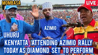 AZIMIO LA UMOJA TODAY LIVE  UHURU amp DIAMOND PLATNUMZ TO ATTEND  AZIMIO  TONONOKA GROUNDS LIVE [upl. by Aremihc115]